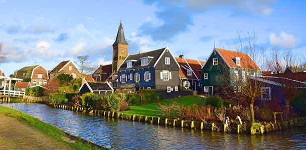 fishing villages of Marken and Volendam