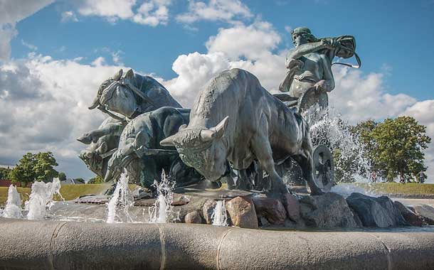 gefion fountain